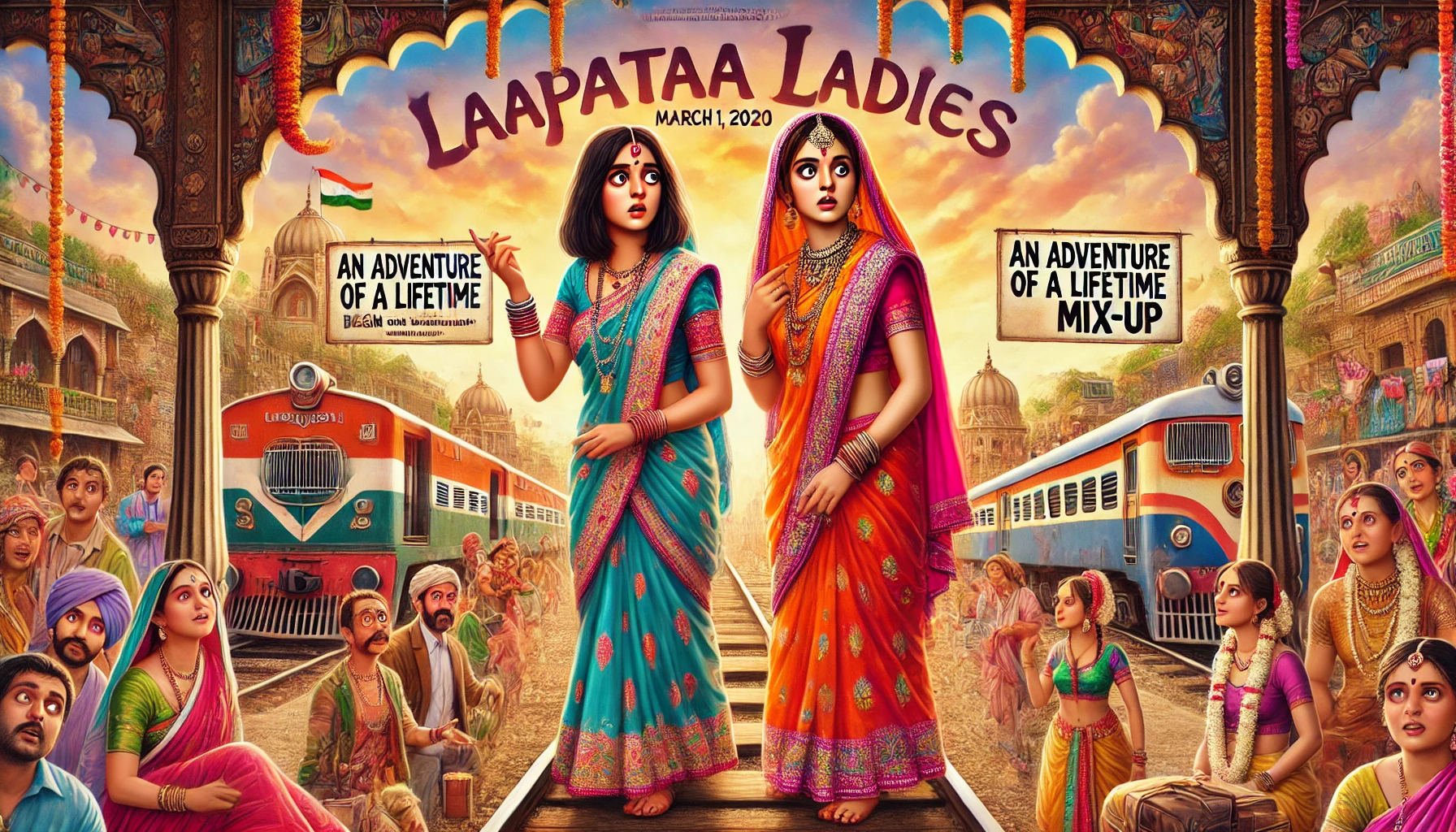Laapataa Ladies is a 2024 Indian Hindi-language comedy-drama film directed by Kiran Rao and produced by Aamir Khan Productions.